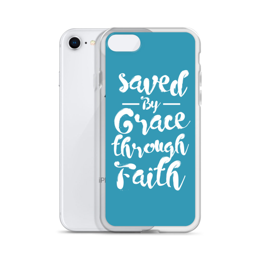 Saved by Grace iPhone Hülle - gesegnet