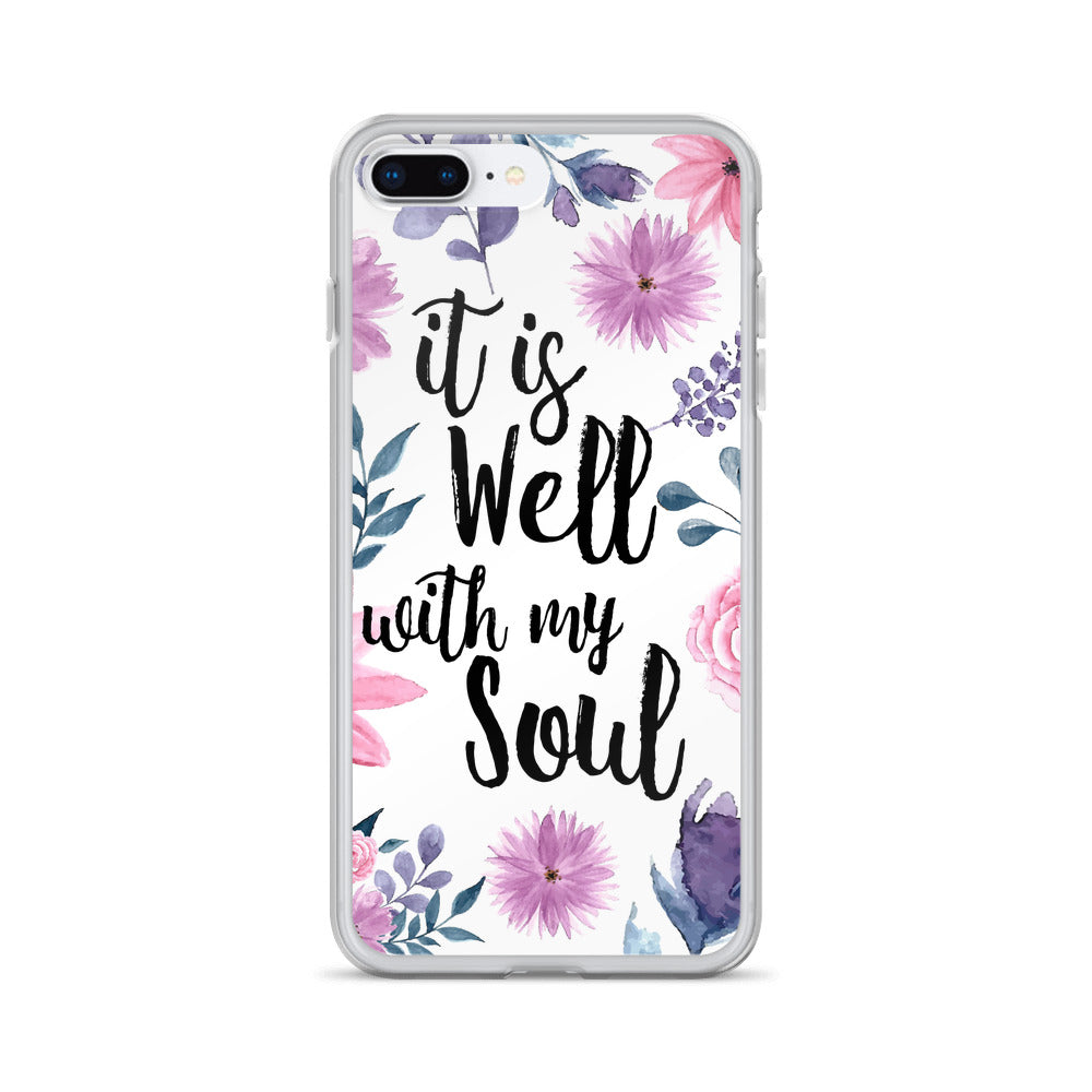 It is well with my Soul iPhone Hülle - gesegnet