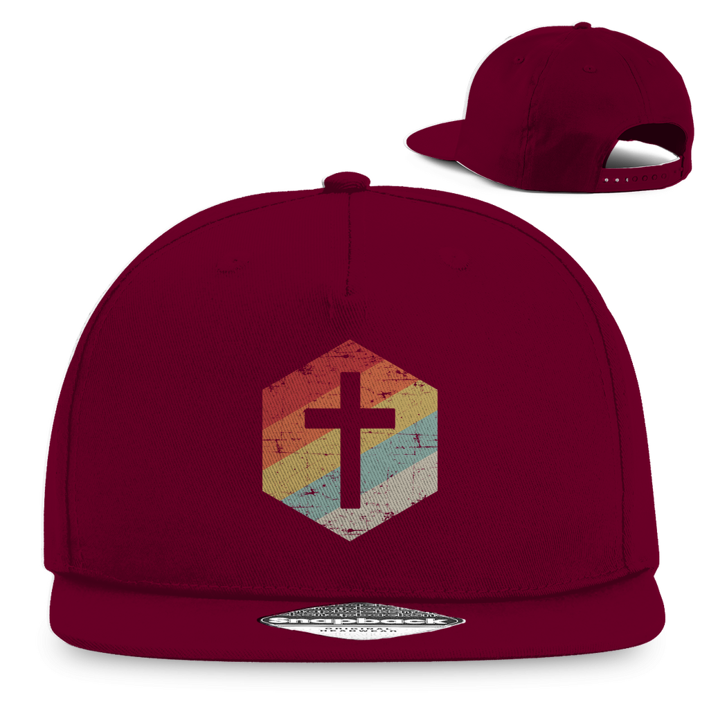 Retro Kreuz christliche Snapback Cap