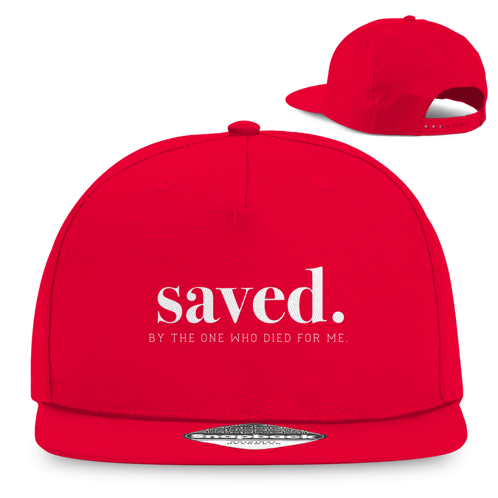 Saved christliche Snapback Cap
