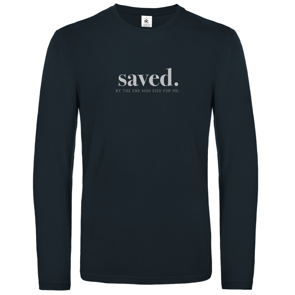 Saved christliches Unisex Langarmshirt
