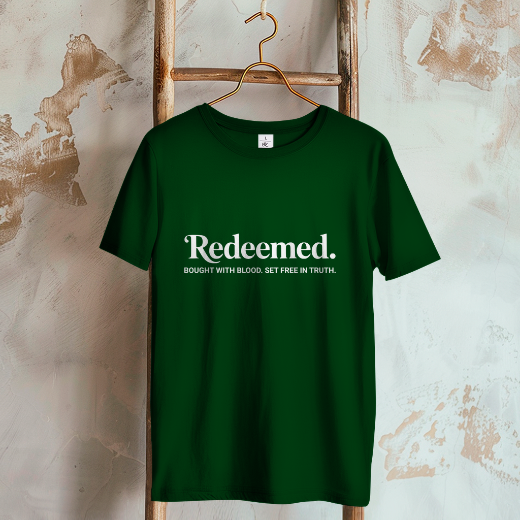 Redeemed christliches Damen T-Shirt