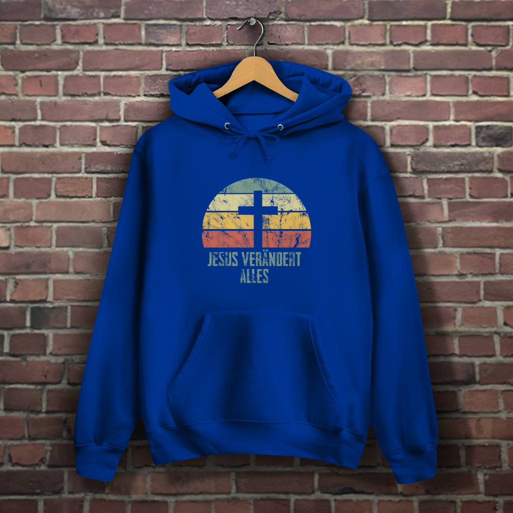 Jesus verändert alles - Christlicher Damen Hoodie