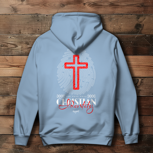 Christian Identity - Backprint Christlicher Damen Hoodie