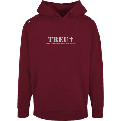 Treu - christlicher Unisex Oversize Hoodie