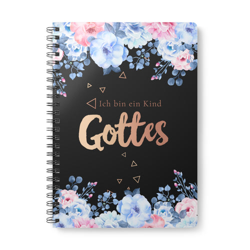 Ich bin ein Kind Gottes Notizbuch Ringbindung A5