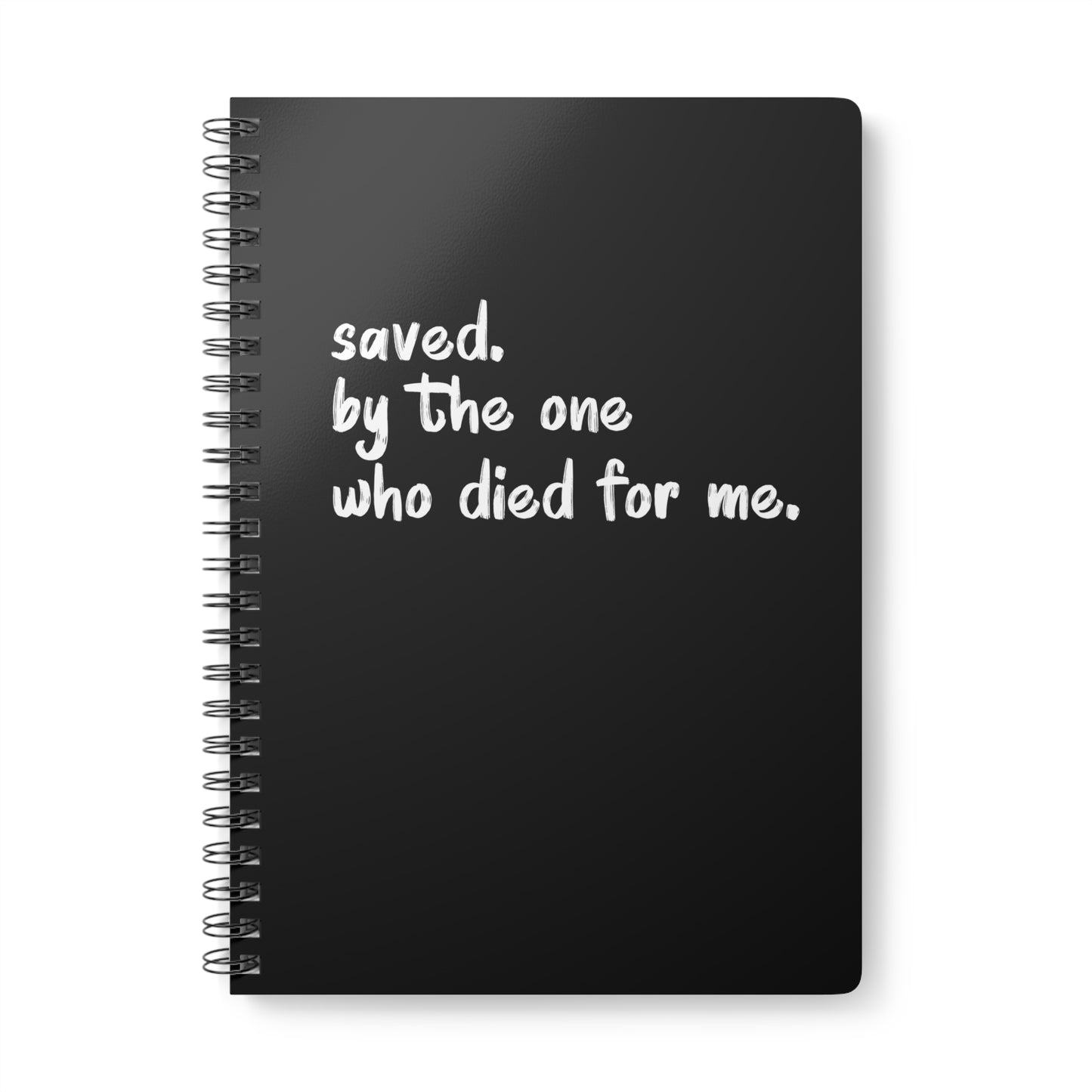 Saved | Christliches Notizbuch | Christliche Geschenke | Gesegnet