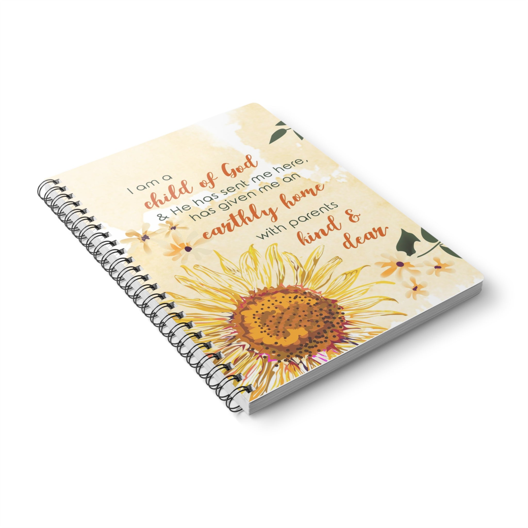 Ich bin ein Kind Gottes Notizbuch Ringbindung A5