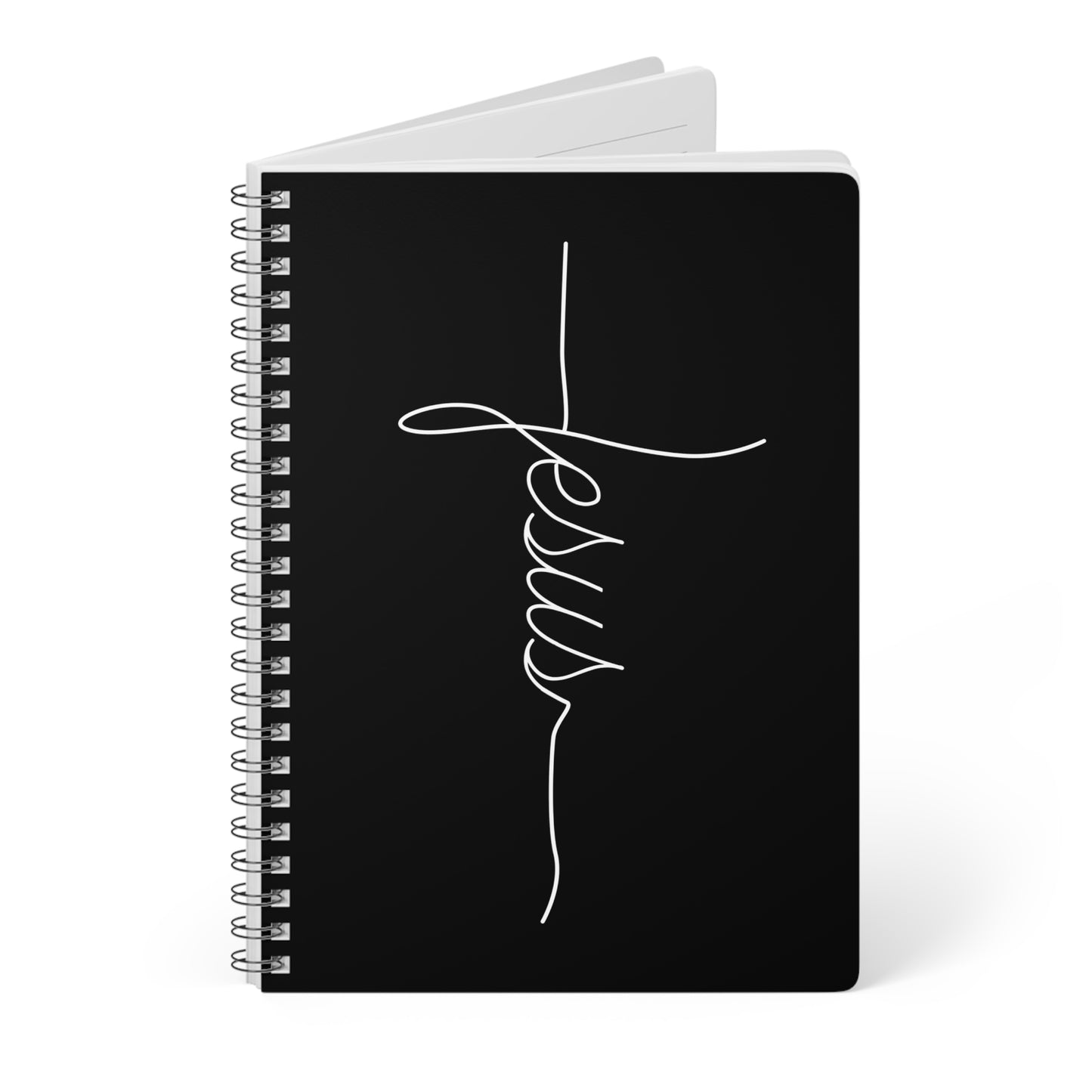 Jesus Kreuz Logo | Christliches Notizbuch | Christliche Geschenke | Gesegnet