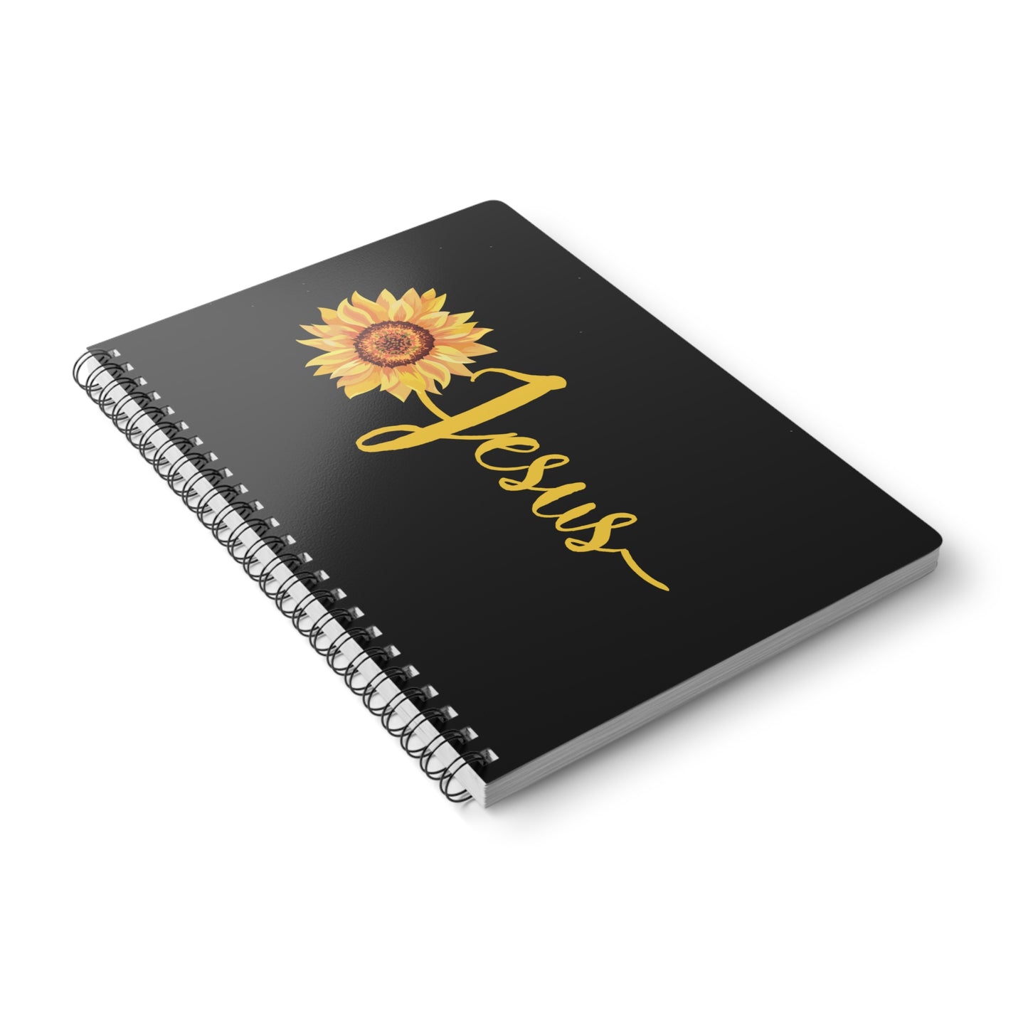 Jesus Sonnenblume | Christliches Notizbuch | Christliche Geschenke | Gesegnet