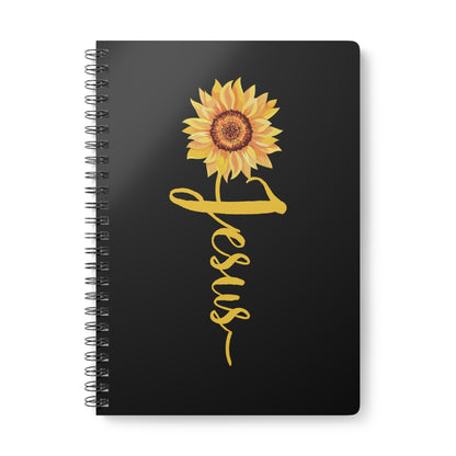 Jesus Sonnenblume | Christliches Notizbuch | Christliche Geschenke | Gesegnet