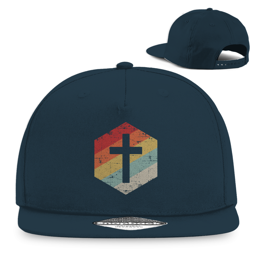 Retro Kreuz christliche Snapback Cap