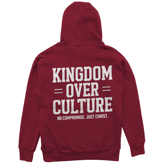 Kingdom Over Culture - Christlicher Unisex Oversize Hoodie