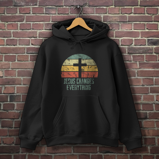 Jesus changes Everything - Christlicher Herren Hoodie