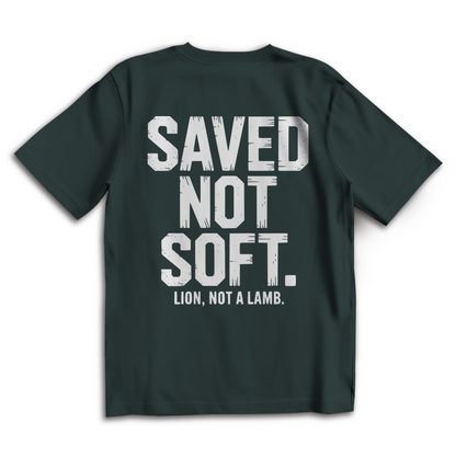 Saved not Soft - Oversize Backprint T-Shirt