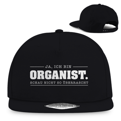 Ja ich bin Organist schau nicht so überrascht christliche Snapback Cap