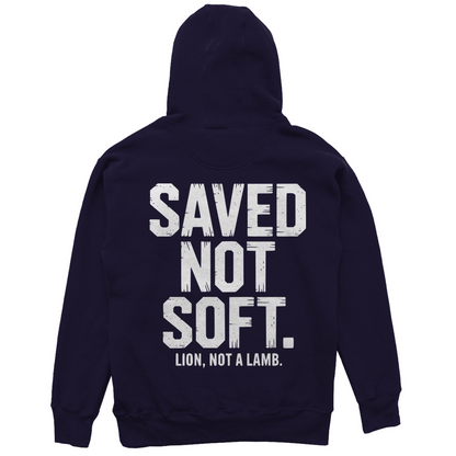 Saved not Soft - - Christlicher Unisex Oversize Hoodie