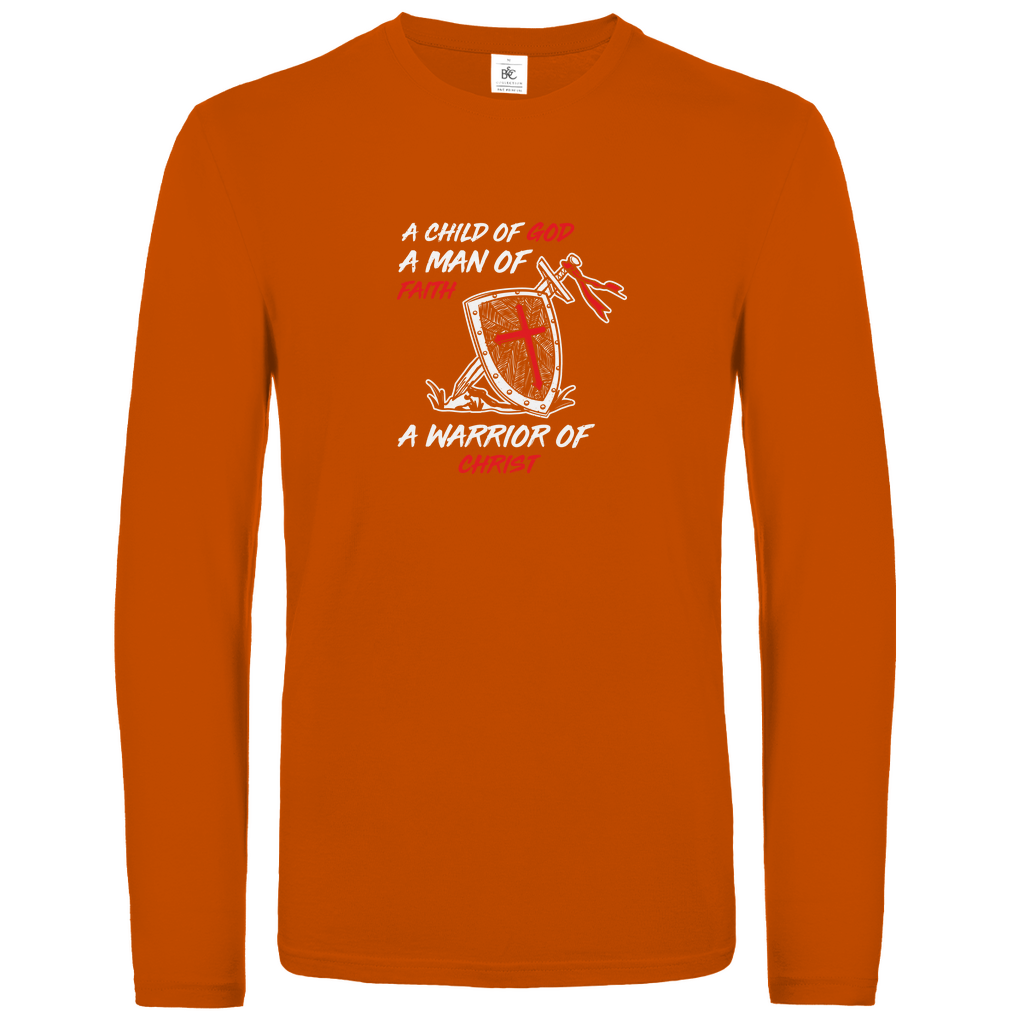 Child of God Man of Faith christliches Unisex Langarmshirt