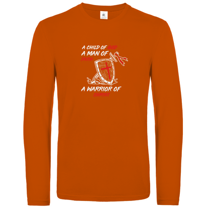 Child of God Man of Faith christliches Unisex Langarmshirt