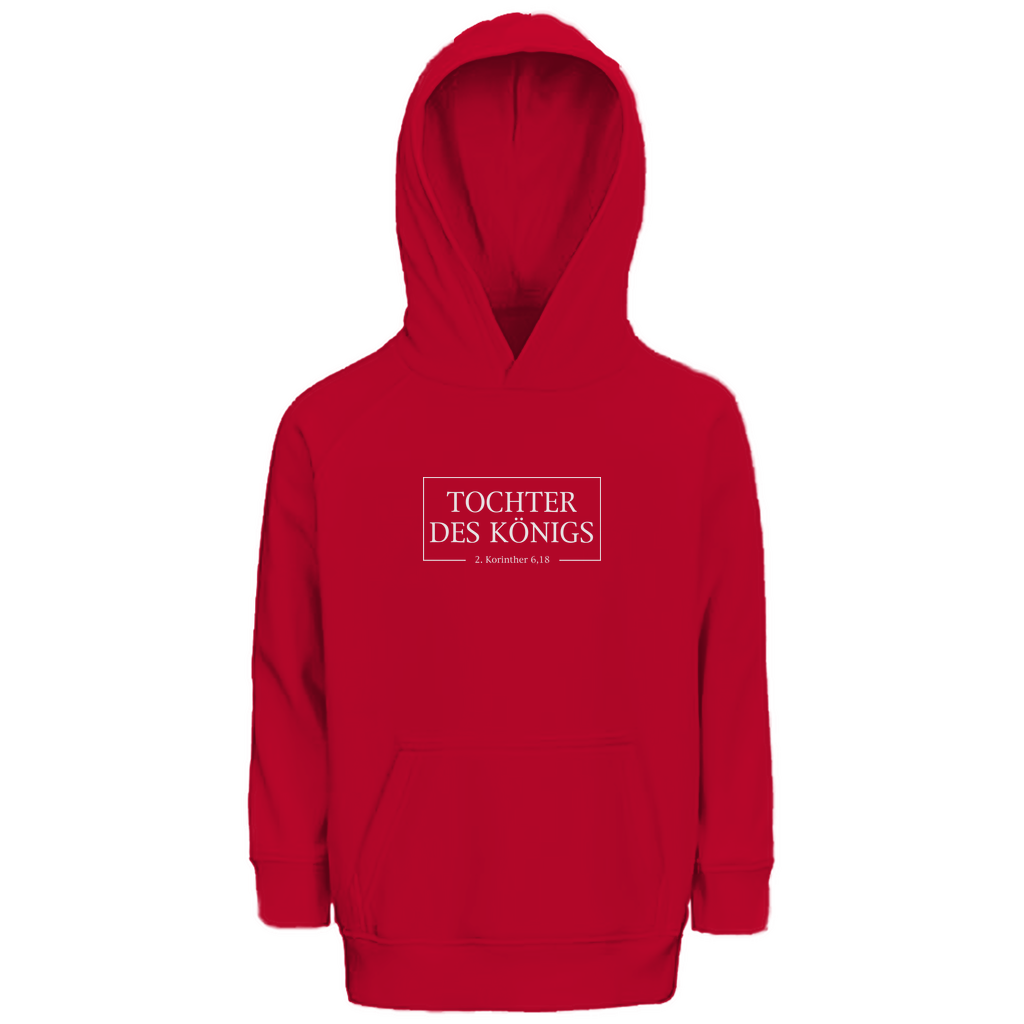 Tochter des Königs Kinder Premium Bio Hoodie