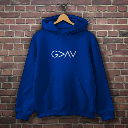 God is Greater Than The Highs - Christlicher Herren Hoodie
