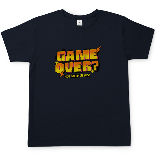 Game Over Not with Jesus christliches Herren T-Shirt