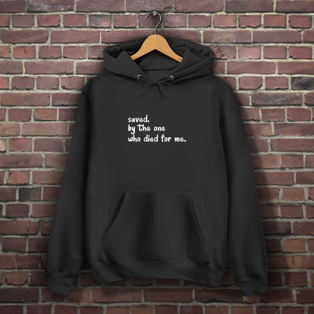 Saved - Christlicher Damen Hoodie