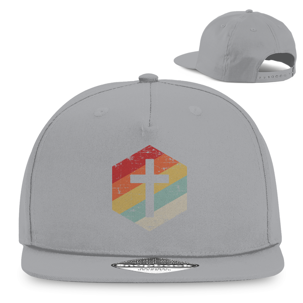 Retro Kreuz christliche Snapback Cap