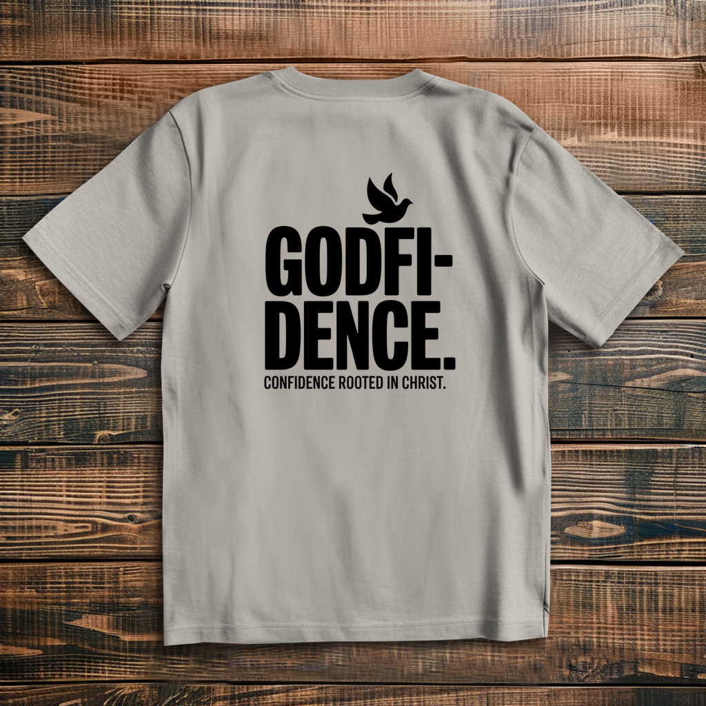 Godfidence - Oversize Backprint T-Shirt