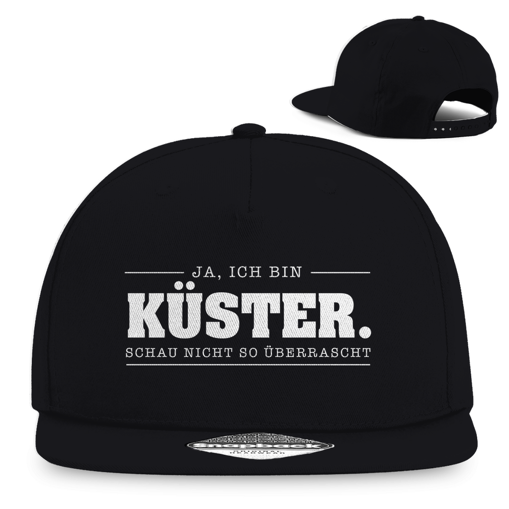 Ja ich bin Küster schau nicht so überrascht christliche Snapback Cap