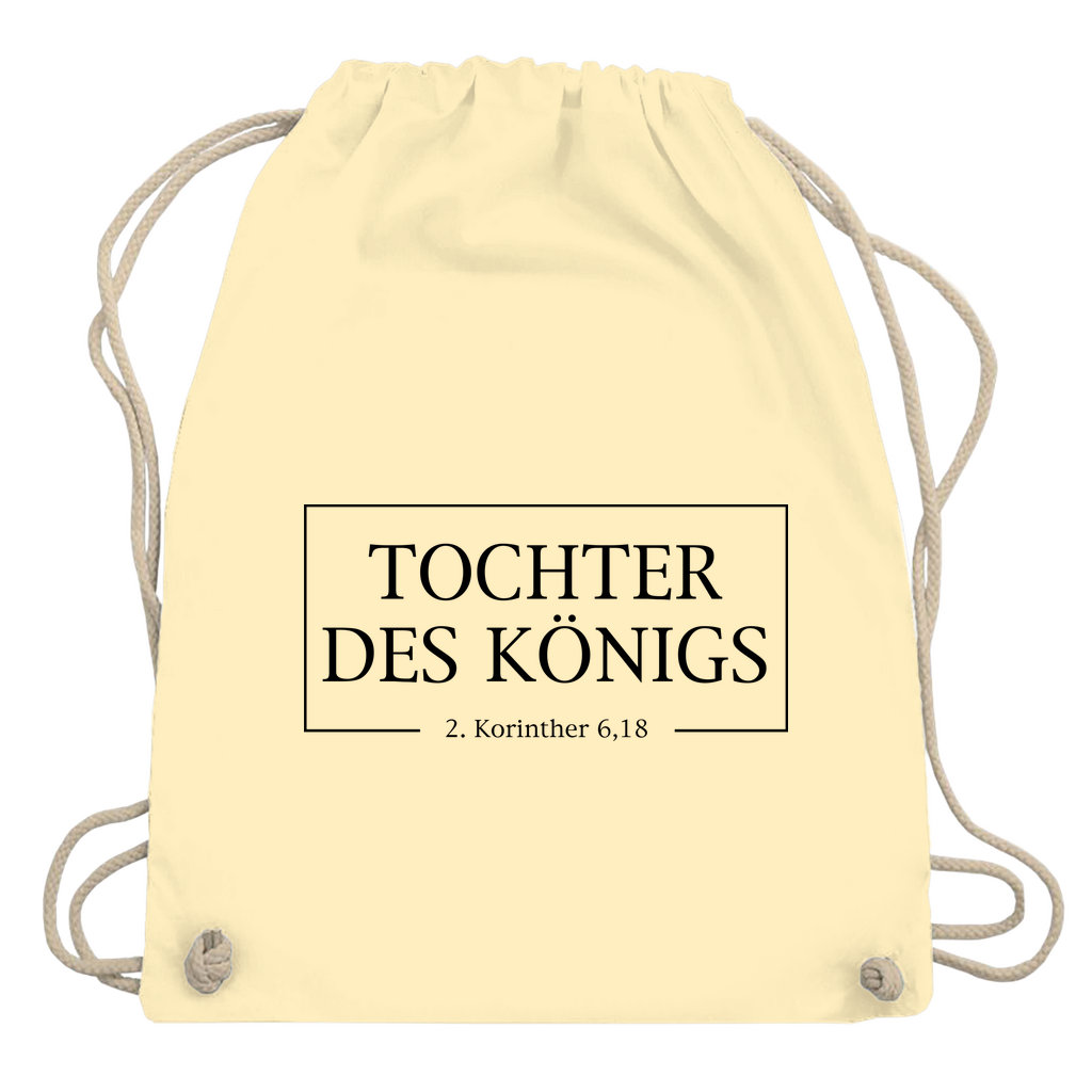 Tochter des Königs christlicher Turnbeutel