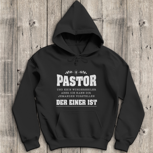 Pastor und kein Wunderheiler - Christlicher Herren Hoodie