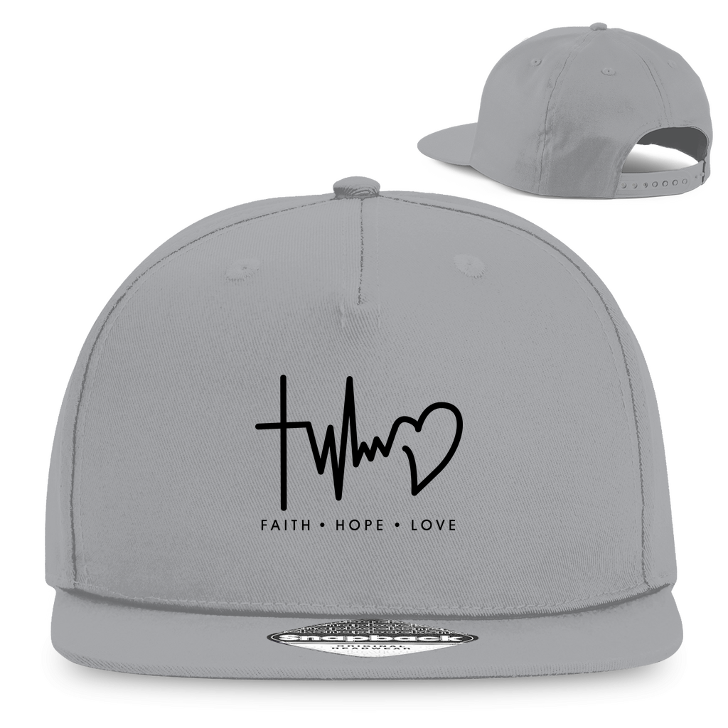 Faith Hope Love christliche Snapback Cap