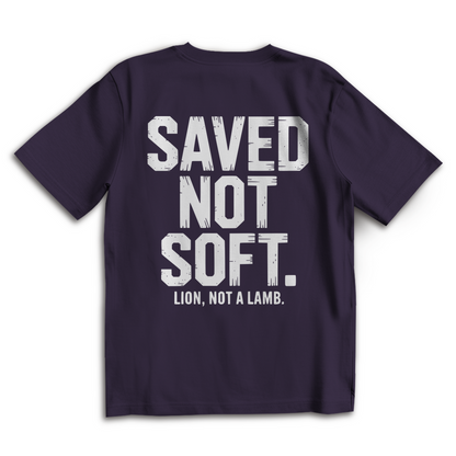Saved not Soft - Oversize Backprint T-Shirt