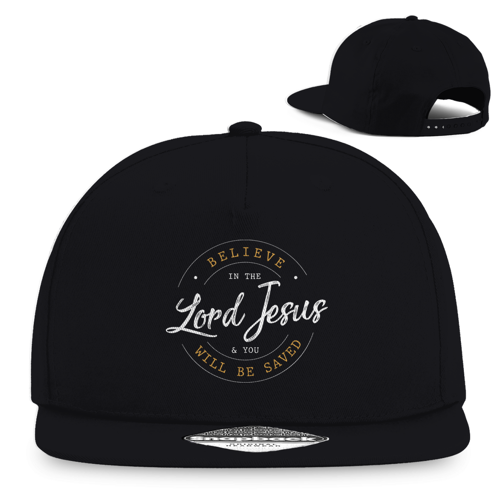 Believe in the Lord Jesus christliche Snapback Cap
