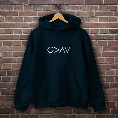 God is Greater Than The Highs - Christlicher Herren Hoodie