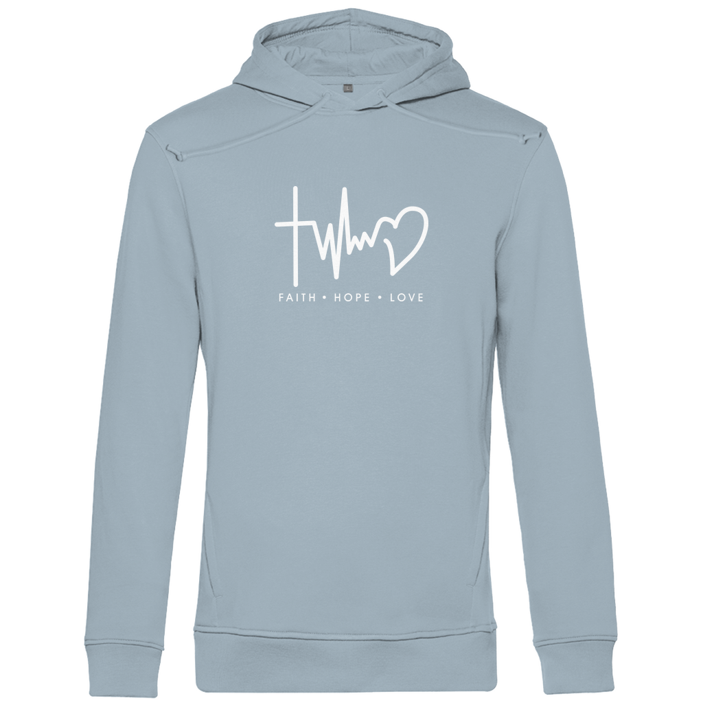 I can do all things christlicher Herren Premium Bio Hoodie