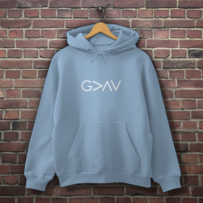 God is Greater Than The Highs - Christlicher Herren Hoodie