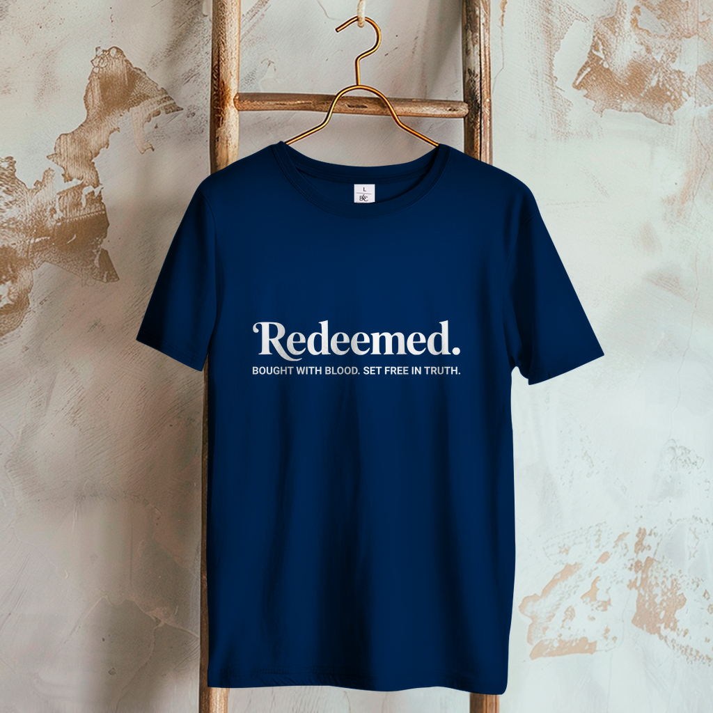 Redeemed christliches Damen T-Shirt