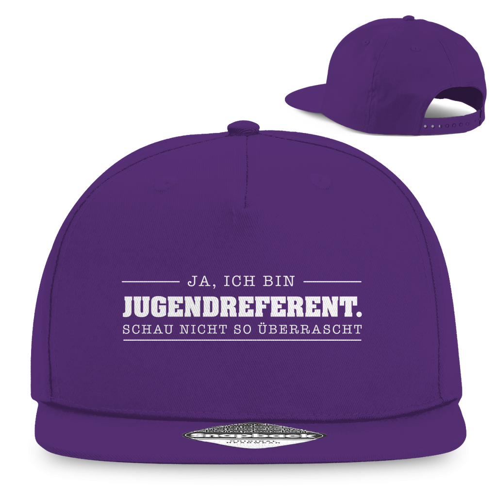 Ja ich bin Jugenreferent schau nicht so überrascht christliche Snapback Cap