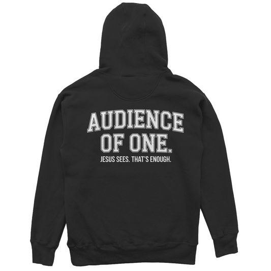 Audience of One - Christlicher Unisex Oversize Hoodie