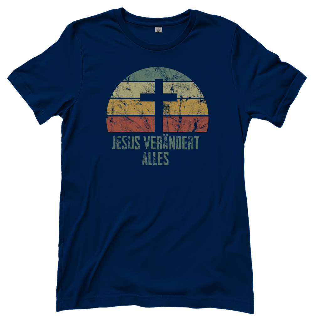 Jesus verändert alles Rose Damen T-Shirt