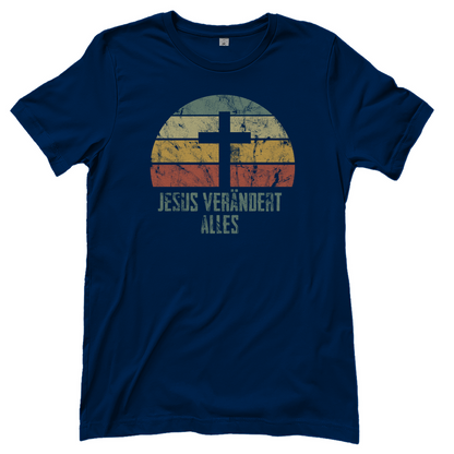 Jesus verändert alles Rose Damen T-Shirt
