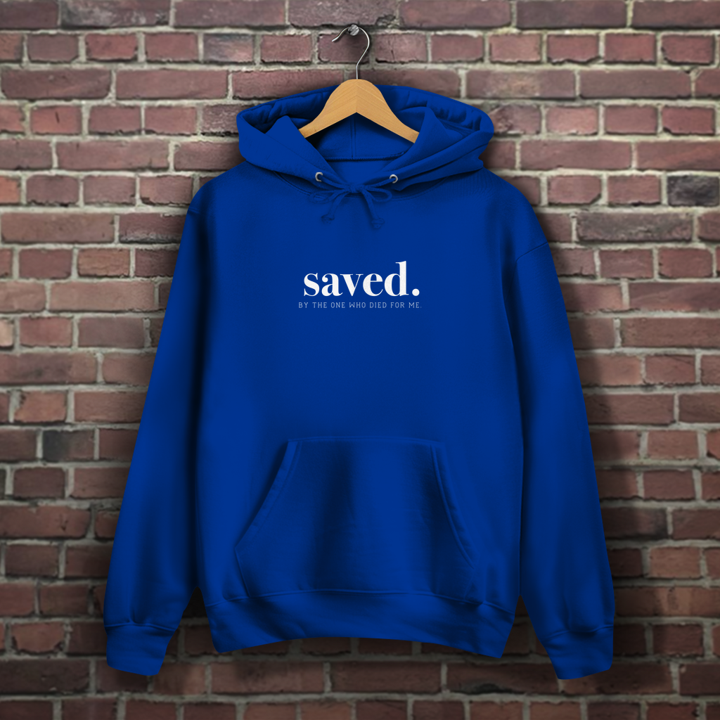 Saved - Christlicher Damen Hoodie