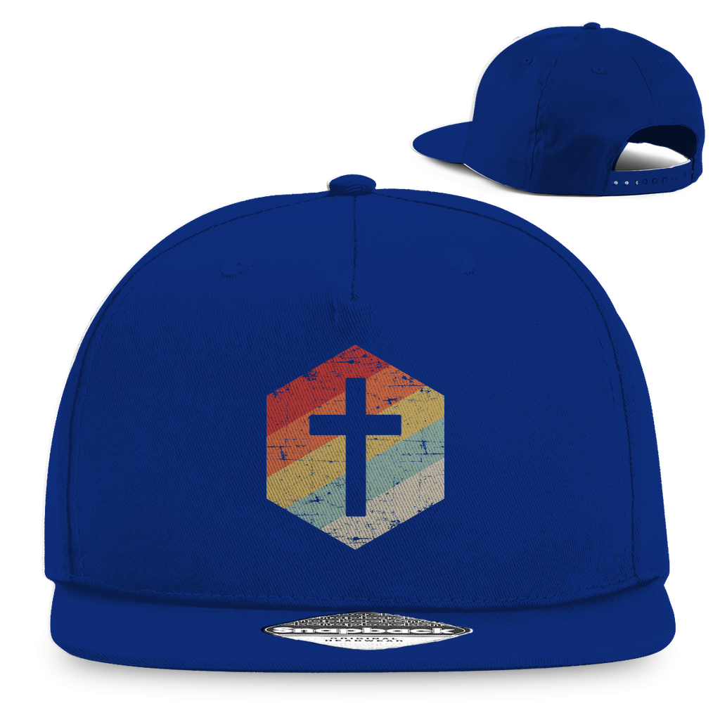 Retro Kreuz christliche Snapback Cap