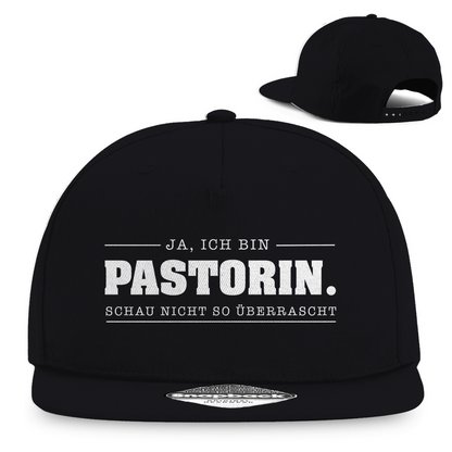 Ja ich bin Pastorin schau nicht so überrascht christliche Snapback Cap