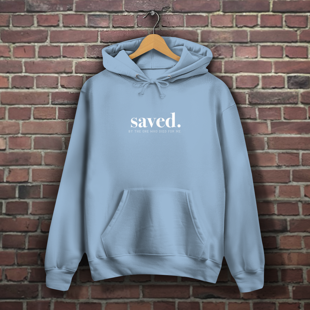 Saved - Christlicher Damen Hoodie