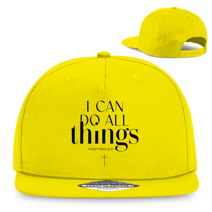 I can do all things christliche Snapback Cap