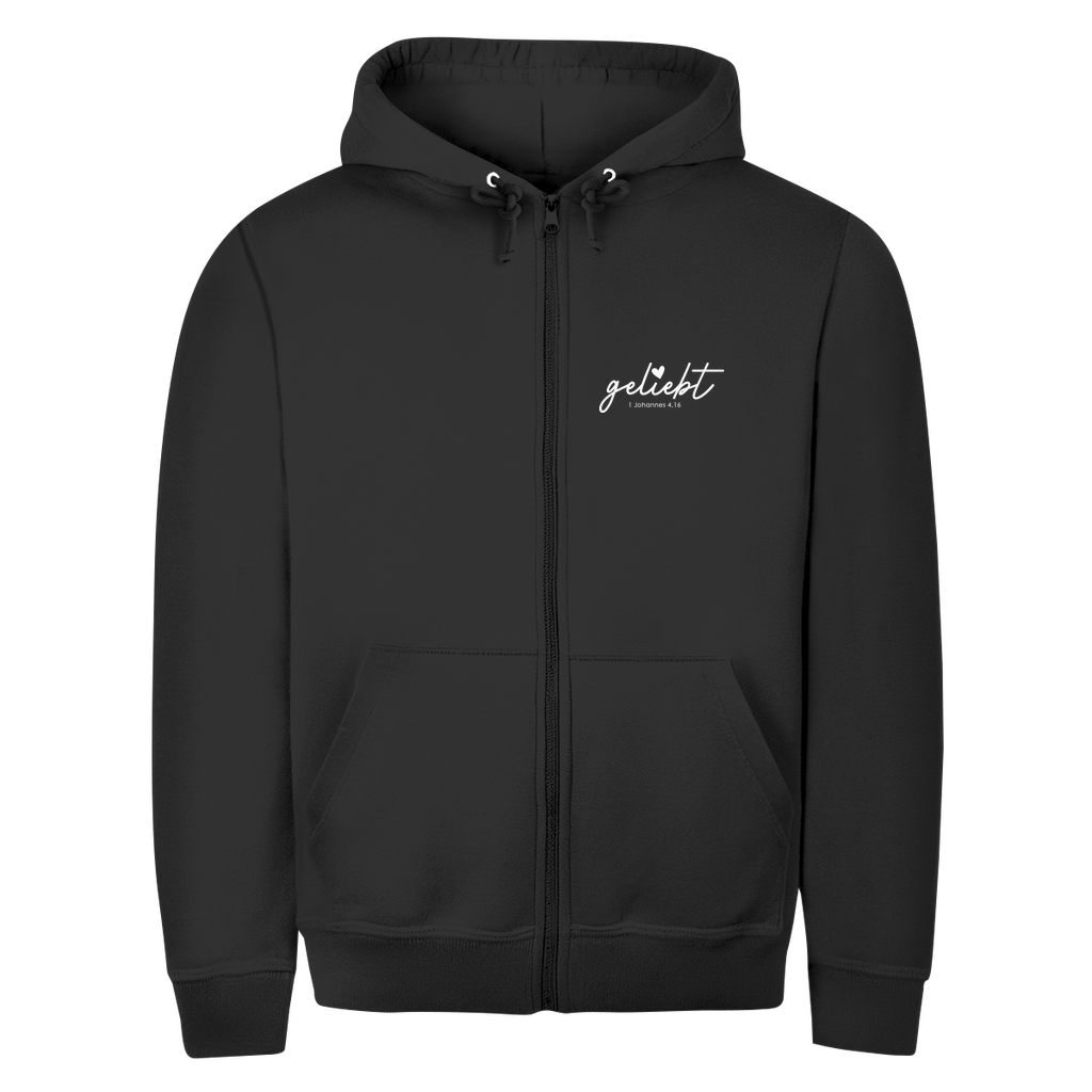 Geliebt Herren Zipper Hoodie Sweatjacke
