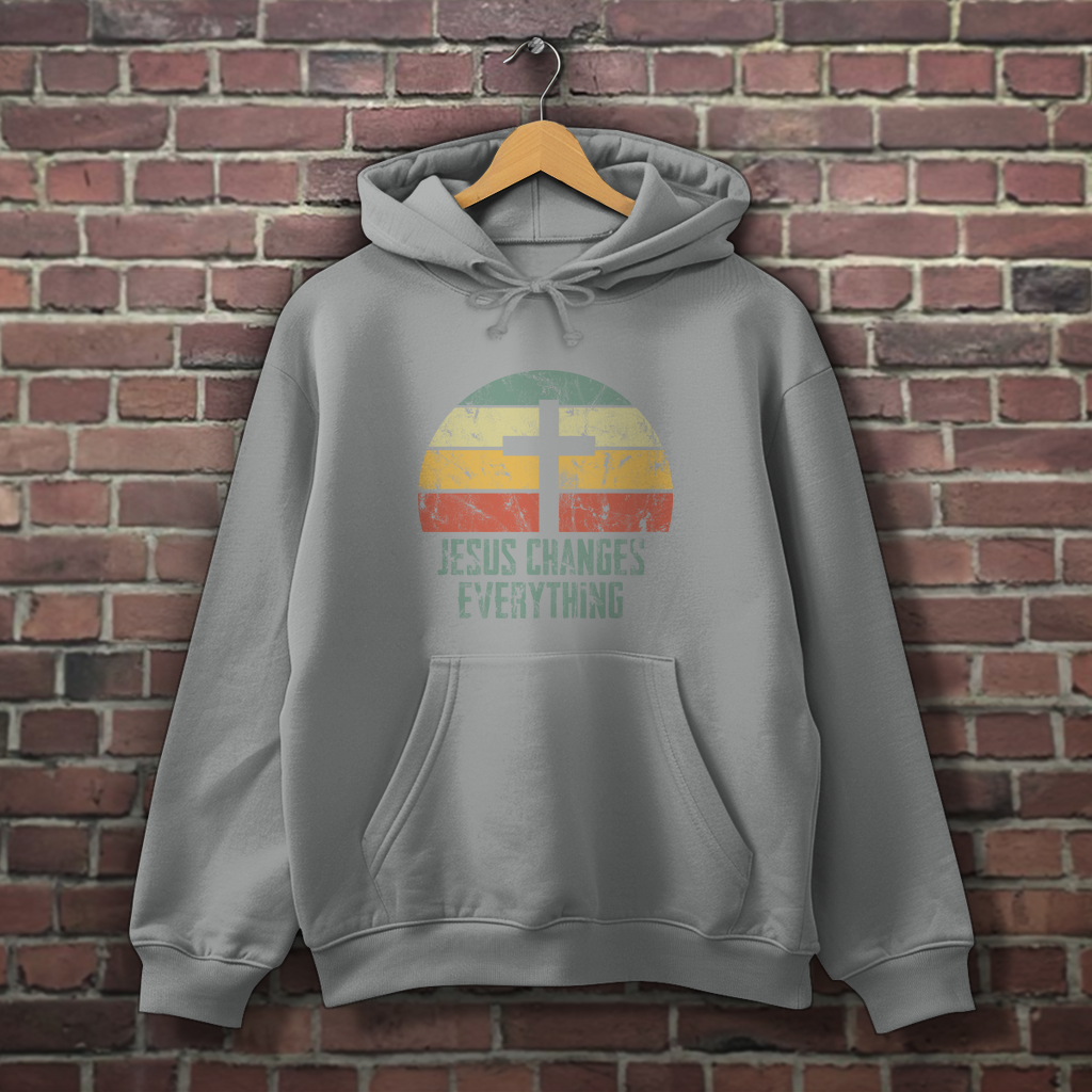 Jesus changes Everything - Christlicher Herren Hoodie